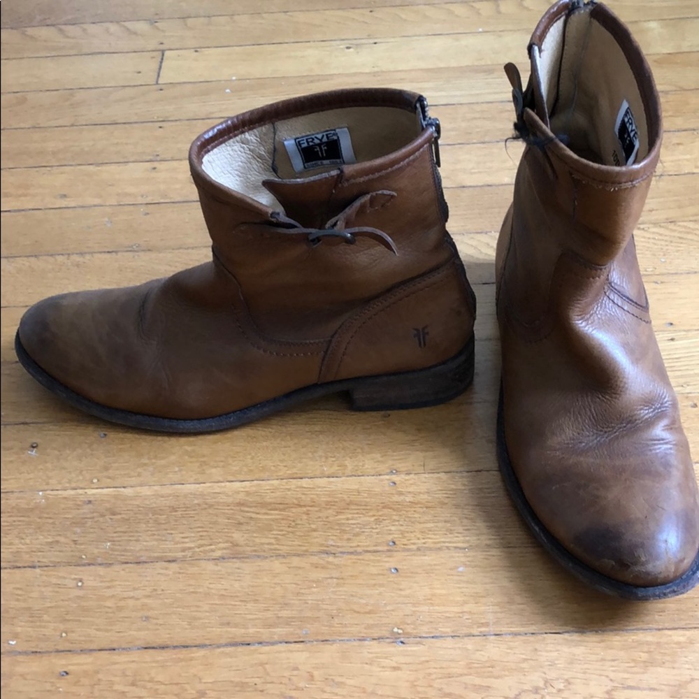Brown Frye boots